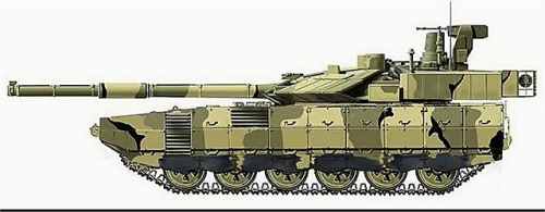 ����һ����ս̹�ˡ�������������(Armata)���ͼ