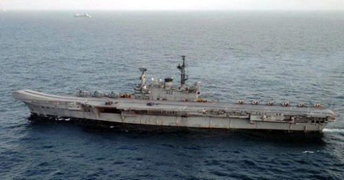 资料图:印度“维拉特”号航母 资料图:印度“维拉特”号航母