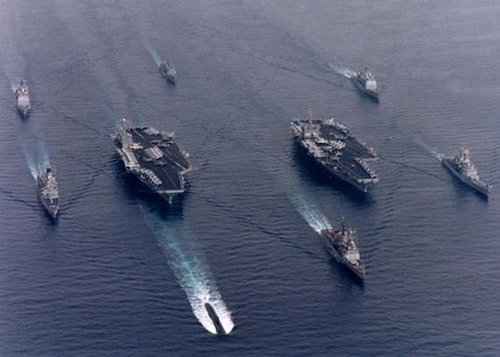 日媒:美军航母抵达台湾附近 加强对中国警戒(2)-中新网