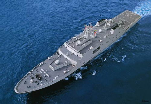 中国海军071级船坞登陆舰“井冈山”号 中国海军071级船坞登陆舰“井冈山”号
