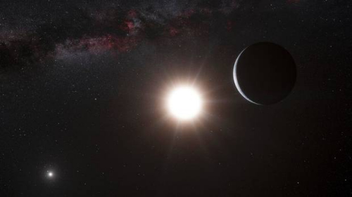 科学家绘制的模拟图,展示这颗距离太阳系最近的类地行星 科学家绘制的模拟图,展示这颗距离太阳系最近的类地行星