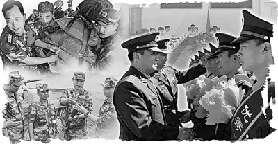 党委班子剪影 左上:抗震救灾冲在前。右上:学习型党委勤钻研。左下:党委议训到一线。右下:勉励官兵崇尚荣誉。 党委班子剪影 左上:抗震救灾冲在前。右上:学习型党委勤钻研。左下:党委议训到一线。右下:勉励官兵崇尚荣誉。