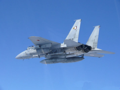 资料图:日本空自F-15J战斗机 资料图:日本空自F-15J战斗机