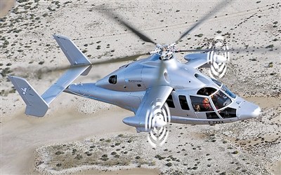X3型高速直升机原型机 X3型高速直升机原型机