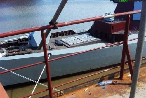 网上流传的052D垂发系统图片 网上流传的052D垂发系统图片