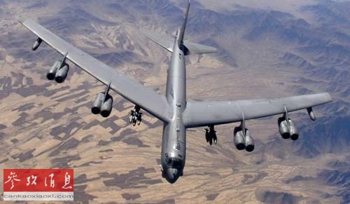 60岁的B-52“老当益壮”,仍是美空军的主力轰炸机之一。(资料图片) 60岁的B-52“老当益壮”,仍是美空军的主力轰炸机之一。(资料图片)