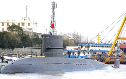 资料图:中国新型潜艇 资料图:中国新型潜艇