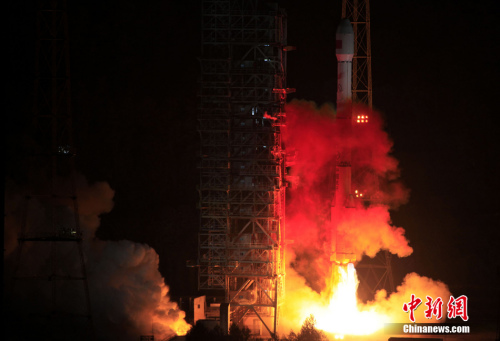 中国再次发射“北斗”导航卫星。 中国再次发射“北斗”导航卫星。