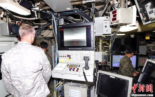 美海军“俄亥俄”号核动力潜艇内部照片。 美海军“俄亥俄”号核动力潜艇内部照片。