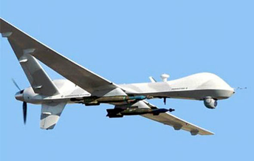 资料图:美军MQ—9“死神”无人机 资料图:美军MQ—9“死神”无人机
