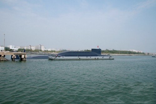 资料图:中国海军核潜艇 资料图:中国海军核潜艇