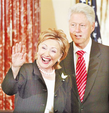 克林顿夫妇 克林顿夫妇