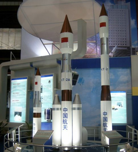 资料图：中国KT-2A火箭