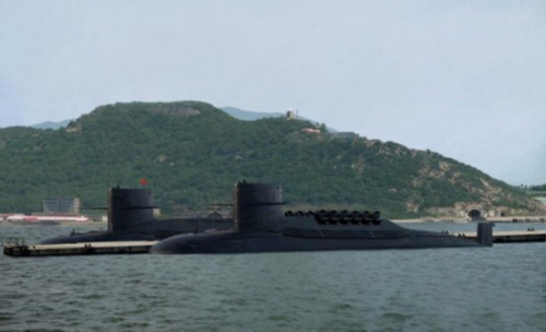 资料图:中国海军核潜艇 资料图:中国海军核潜艇