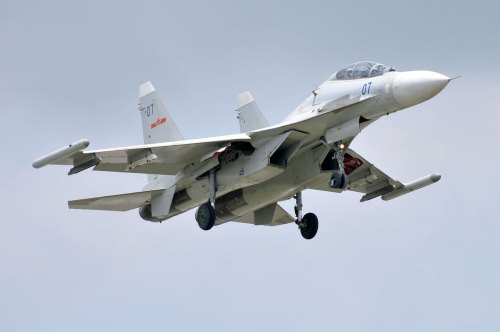 资料图：中国购俄苏30战机