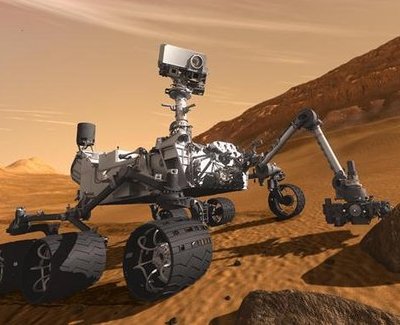 “好奇”号火星车登陆火星 “好奇”号火星车登陆火星