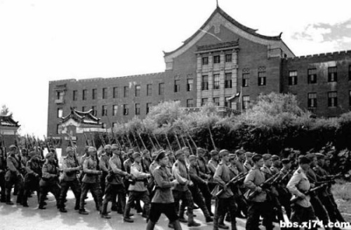 苏军进入长春 苏军进入长春