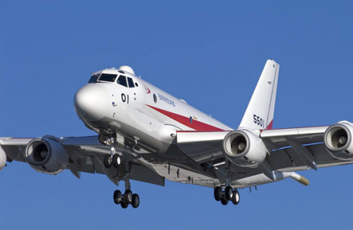 资料图:日本XC-2运输机。 资料图:日本XC-2运输机。