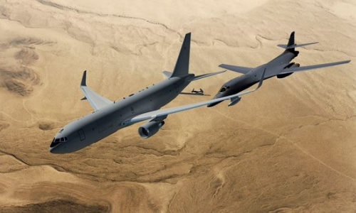 KC-46AΪB-1B��ը�����м���CGͼ