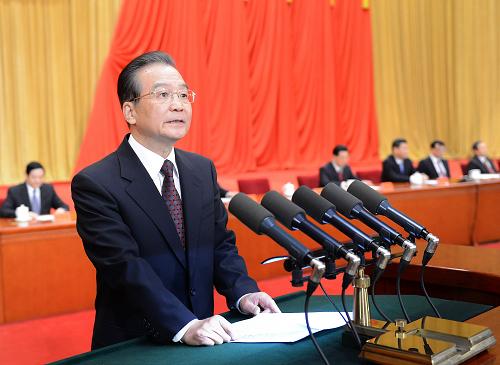 1月18日,中共中央、国务院在北京人民大会堂隆重举行国家科学技术奖励大会。胡锦涛、习近平、温家宝、李克强、刘云山出席大会并为获奖代表颁奖。这是国务院总理温家宝代表党中央、国务院在会上讲话。新华社记者 刘建生 摄 1月18日,中共中央、国务院在北京人民大会堂隆重举行国家科学技术奖励大会。胡锦涛、习近平、温家宝、李克强、刘云山出席大会并为获奖代表颁奖。这是国务院总理温家宝代表党中央、国务院在会上讲话。新华社记者 刘建生 摄