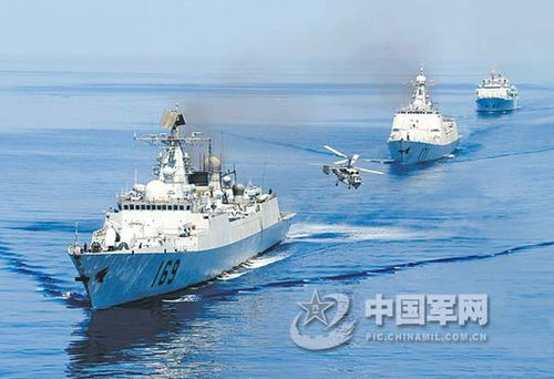 资料图:中国轻型护卫舰 资料图:中国轻型护卫舰