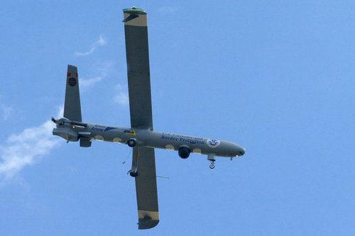 现役:“赫尔墨斯”(Hermes)450无人机(埃尔比特系统) 现役:“赫尔墨斯”(Hermes)450无人机(埃尔比特系统)