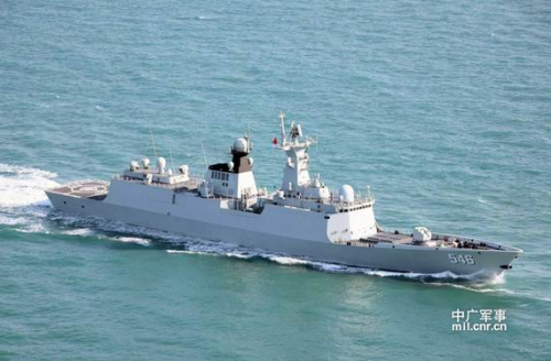 中国“盐城”号护卫舰参与赴西太训练,也被卷入“雷达照射事件” 中国“盐城”号护卫舰参与赴西太训练,也被卷入“雷达照射事件”