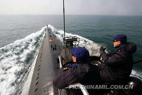 资料图:北海舰队某潜艇支队潜艇 资料图:北海舰队某潜艇支队潜艇