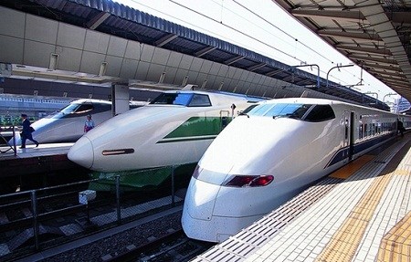 日本新干线列车(资料图) 日本新干线列车(资料图)