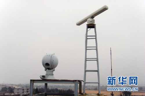 海防雷达建设保证海域安全。徐旭宇 摄 海防雷达建设保证海域安全。徐旭宇 摄