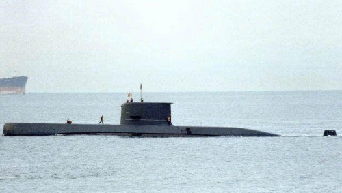 资料图:挪威海军“乌拉”级常规潜艇 资料图:挪威海军“乌拉”级常规潜艇