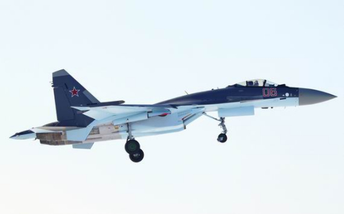 资料图:俄罗斯苏-35战斗机 资料图:俄罗斯苏-35战斗机