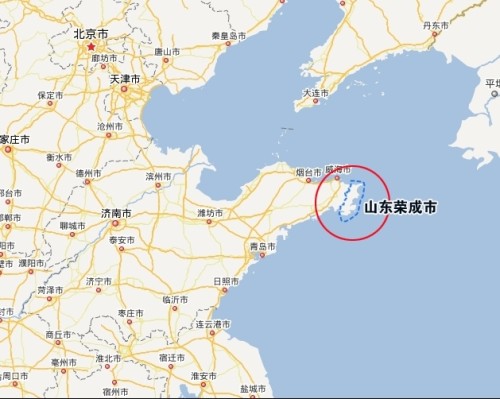 失事于山东省荣成市虎山镇长会口大桥东头北200米一处滩涂 失事于山东省荣成市虎山镇长会口大桥东头北200米一处滩涂