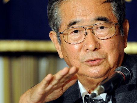 资料图:日本维新会党首石原慎太郎 资料图:日本维新会党首石原慎太郎