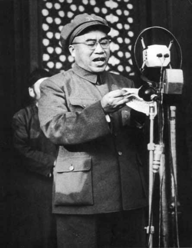 朱德总司令在开国大典上讲话 朱德总司令在开国大典上讲话