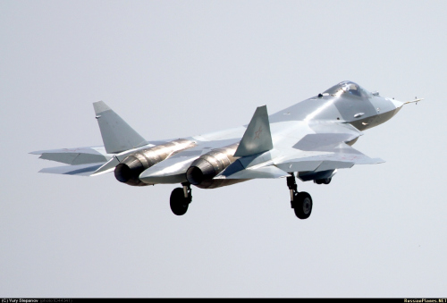 俄罗斯T-50原型机试飞 俄罗斯T-50原型机试飞