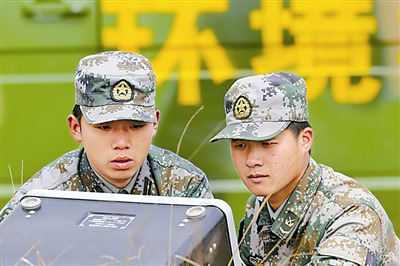 对红方进行目标测向 对红方进行目标测向