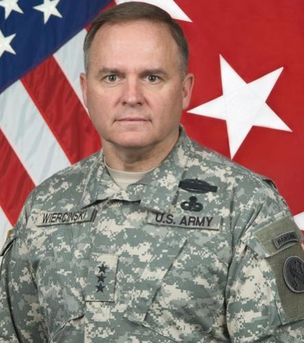 美国陆军太平洋司令弗兰克61威尔辛斯基中将高度肯定中美两国陆军