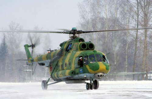 米八直升机起飞俄罗斯图片