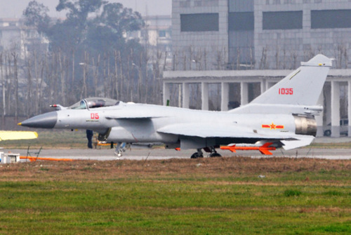中国歼-10B战机原型机 中国歼-10B战机原型机