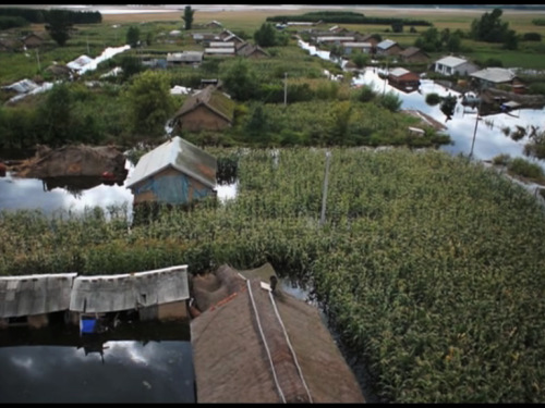 被淹的鹤岗市绥滨县 被淹的鹤岗市绥滨县