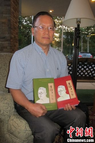 图为李浴日次子李仁雄 韩胜宝摄 图为李浴日次子李仁雄 韩胜宝摄