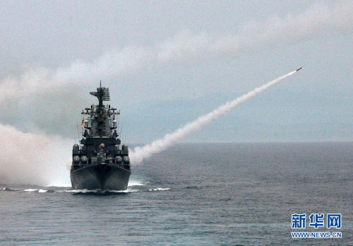 俄罗斯巡洋舰增兵地中海(组图) 俄罗斯巡洋舰增兵地中海(组图)