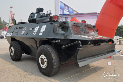 中国兵器工业集团中国北方车辆研究所签订4台ga06装甲防暴车购买合同