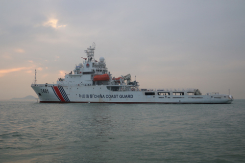 中国海警2401船(来源:国家海洋局网站) 中国海警2401船(来源:国家海洋局网站)