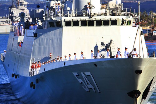 �й�����ʻ������� 054A����������(��ͼ)