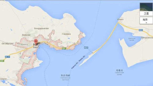 乌克兰克里米亚共和国港口城市刻赤地理位置 乌克兰克里米亚共和国港口城市刻赤地理位置
