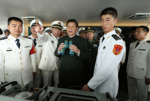 十八大以来习近平视察军队足迹遍布海陆空三军(组图) 十八大以来习近平视察军队足迹遍布海陆空三军(组图)