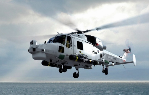 资料图:英国AW159“野猫”直升机 资料图:英国AW159“野猫”直升机