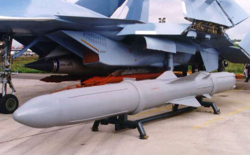 P-800“缟玛瑙”反舰导弹 (资料图) P-800“缟玛瑙”反舰导弹 (资料图)